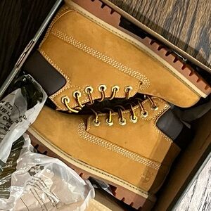 Timberland Wheat Nubuck Toddler Boots